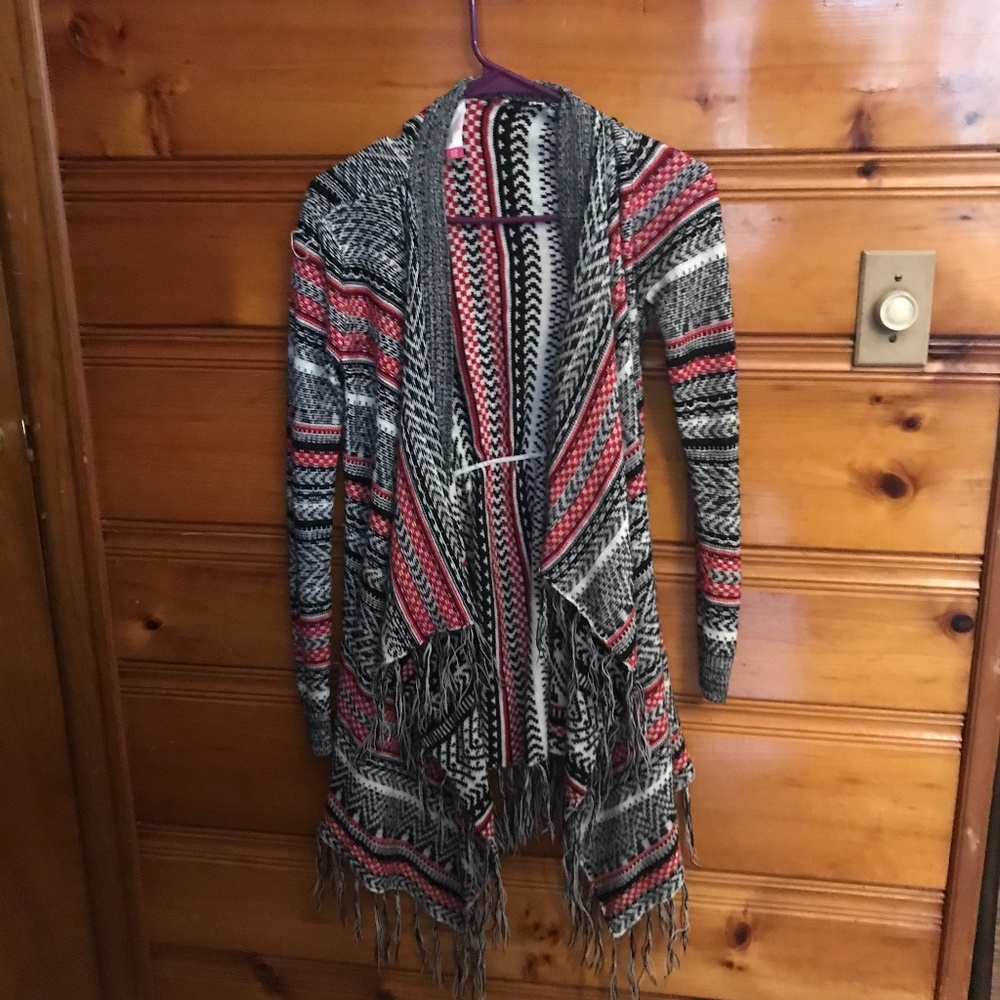 Cinched Back Cardigan